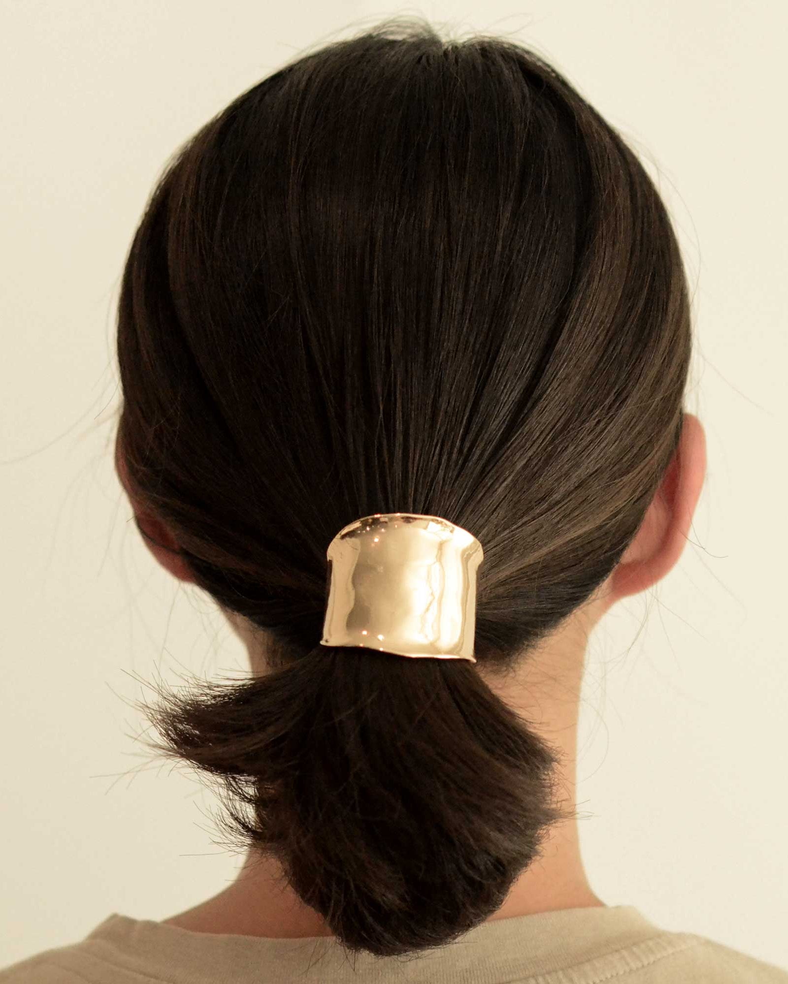 Metal Hair Ponytail Cuff Stick - Gold – AYI