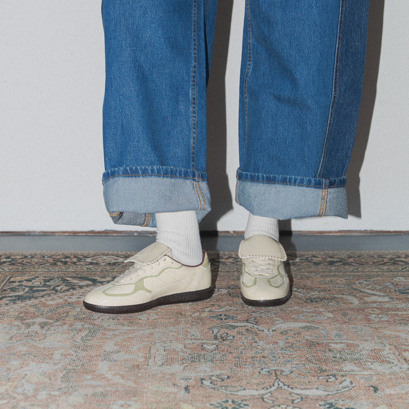 Alohas Tb.490 Club Onix Cream Leather Sneakers – AYI