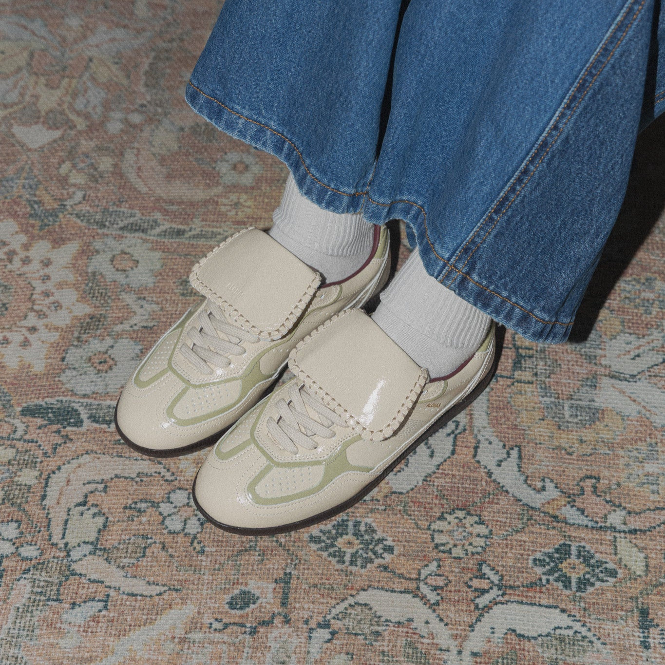 Alohas Tb.490 Club Onix Cream Leather Sneakers – AYI Alohas Tb.490 Club Onix Cream Leather Sneakers – AYI