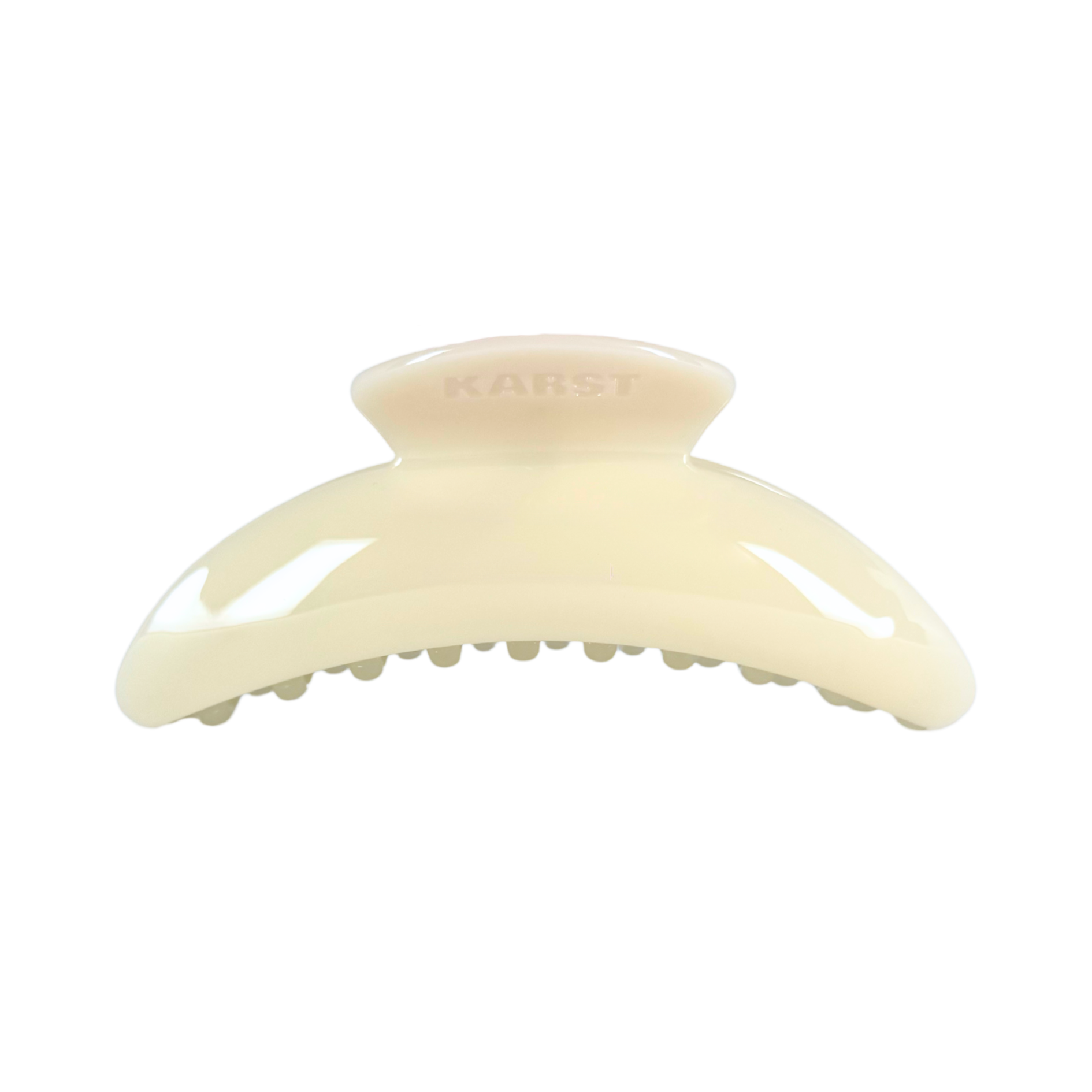 Slim Large Claw Clip - Buttermilk