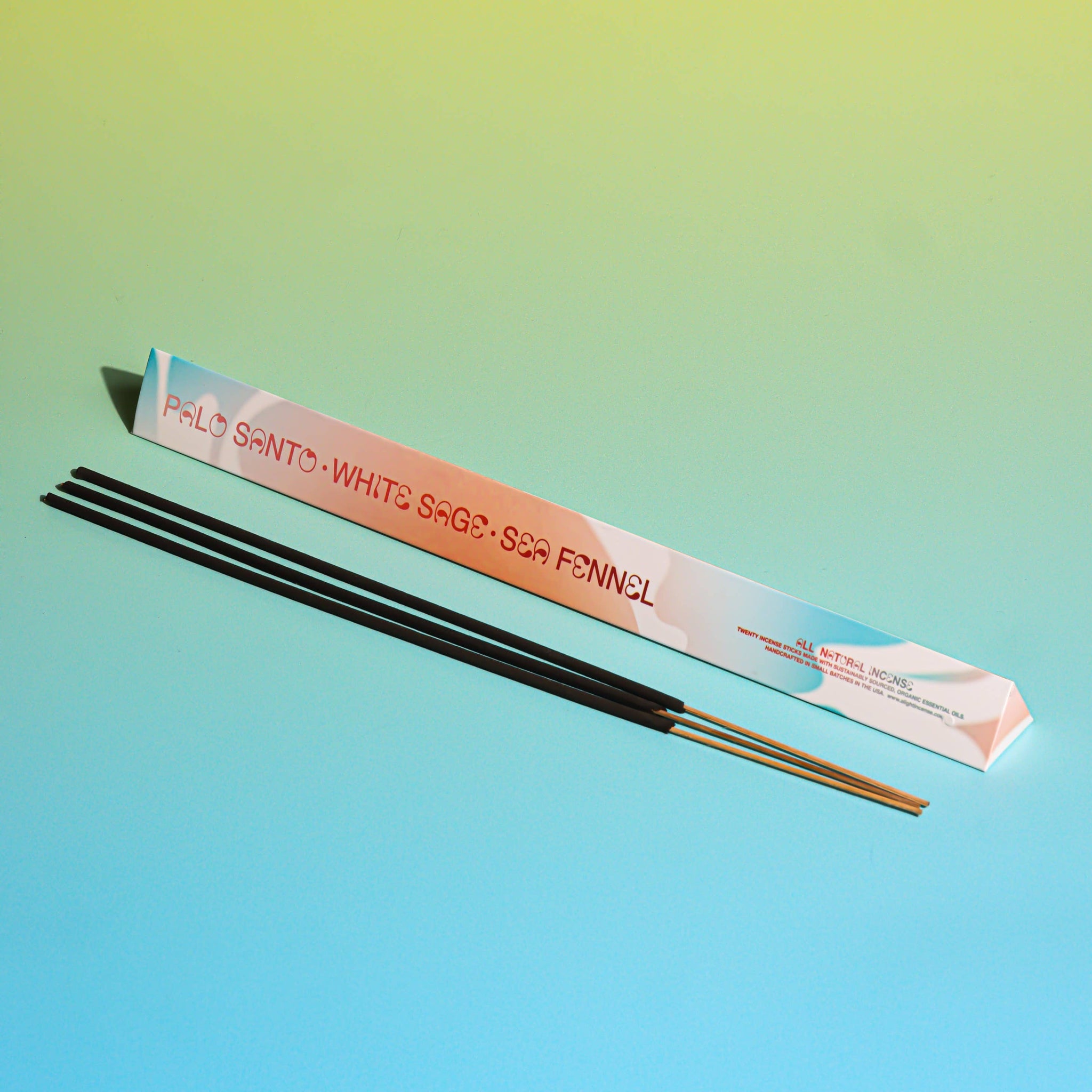 Incense Sticks - Palo Santo & White Sage & Sea Fennel