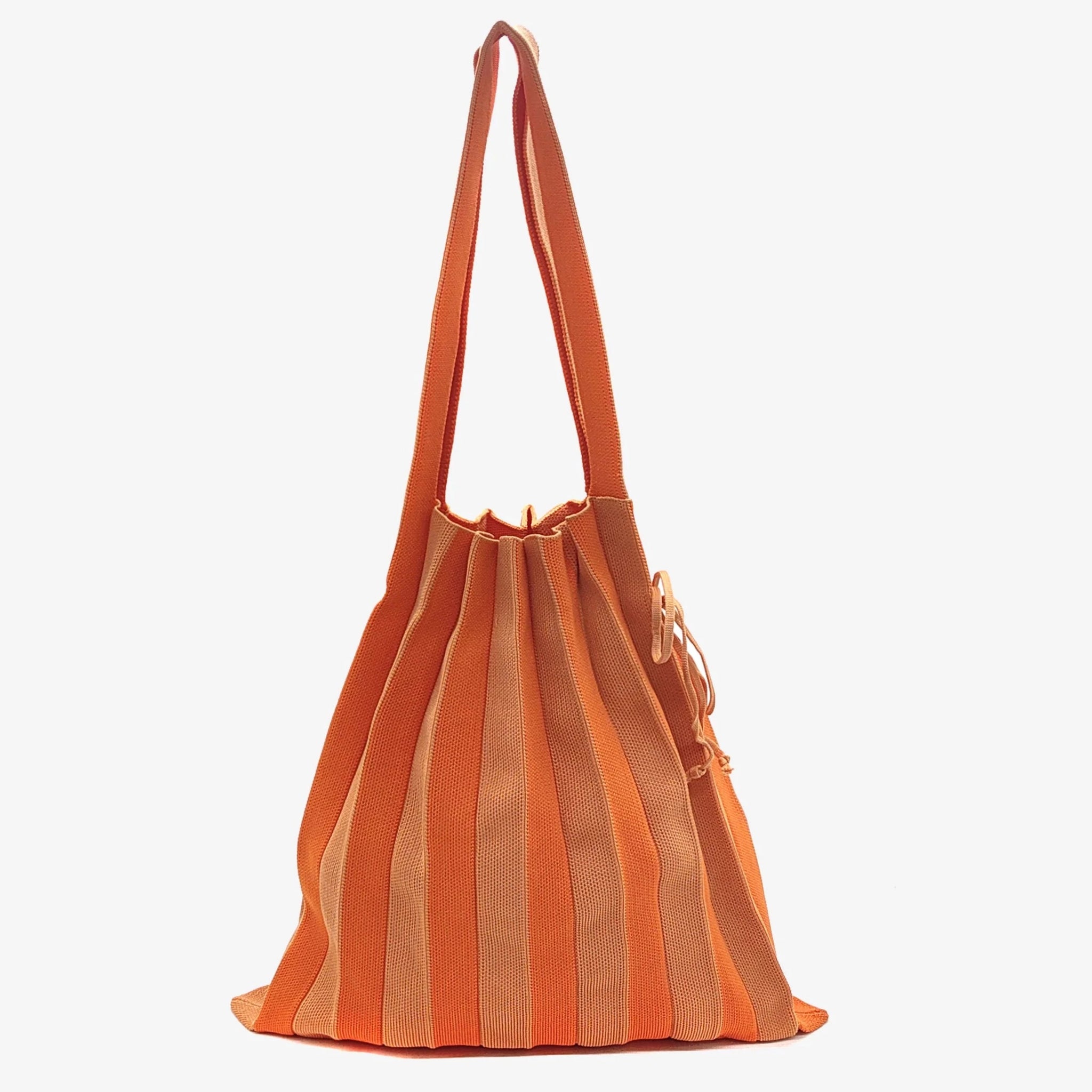 Evie Pleated Knit Tote