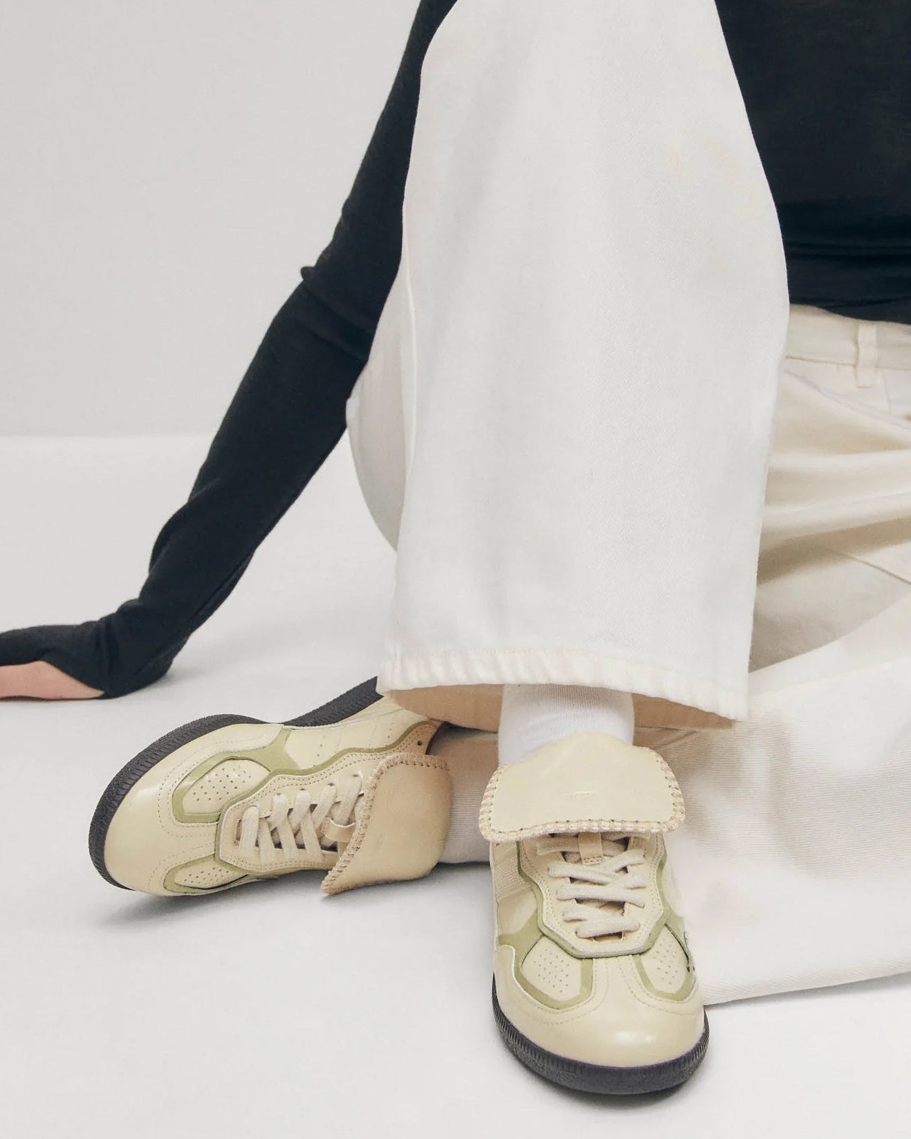 Alohas Tb.490 Club Onix Cream Leather Sneakers – AYI