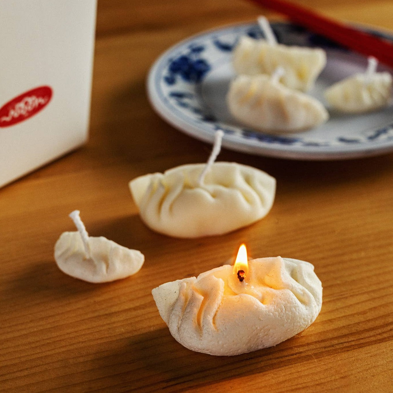 Woon Dumpling Candles (Set of 3)