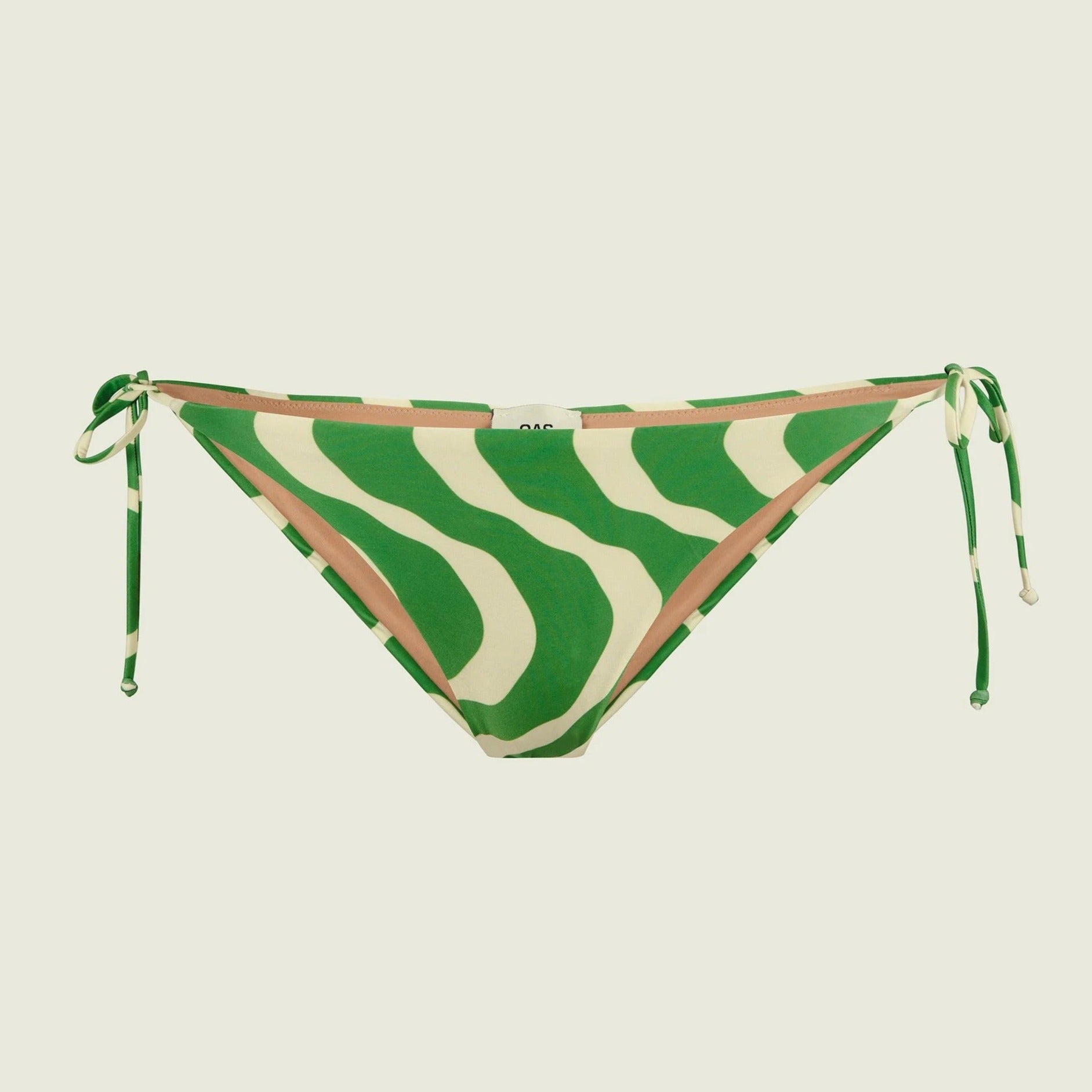 Green Rippling Azzura Bikini Bottom