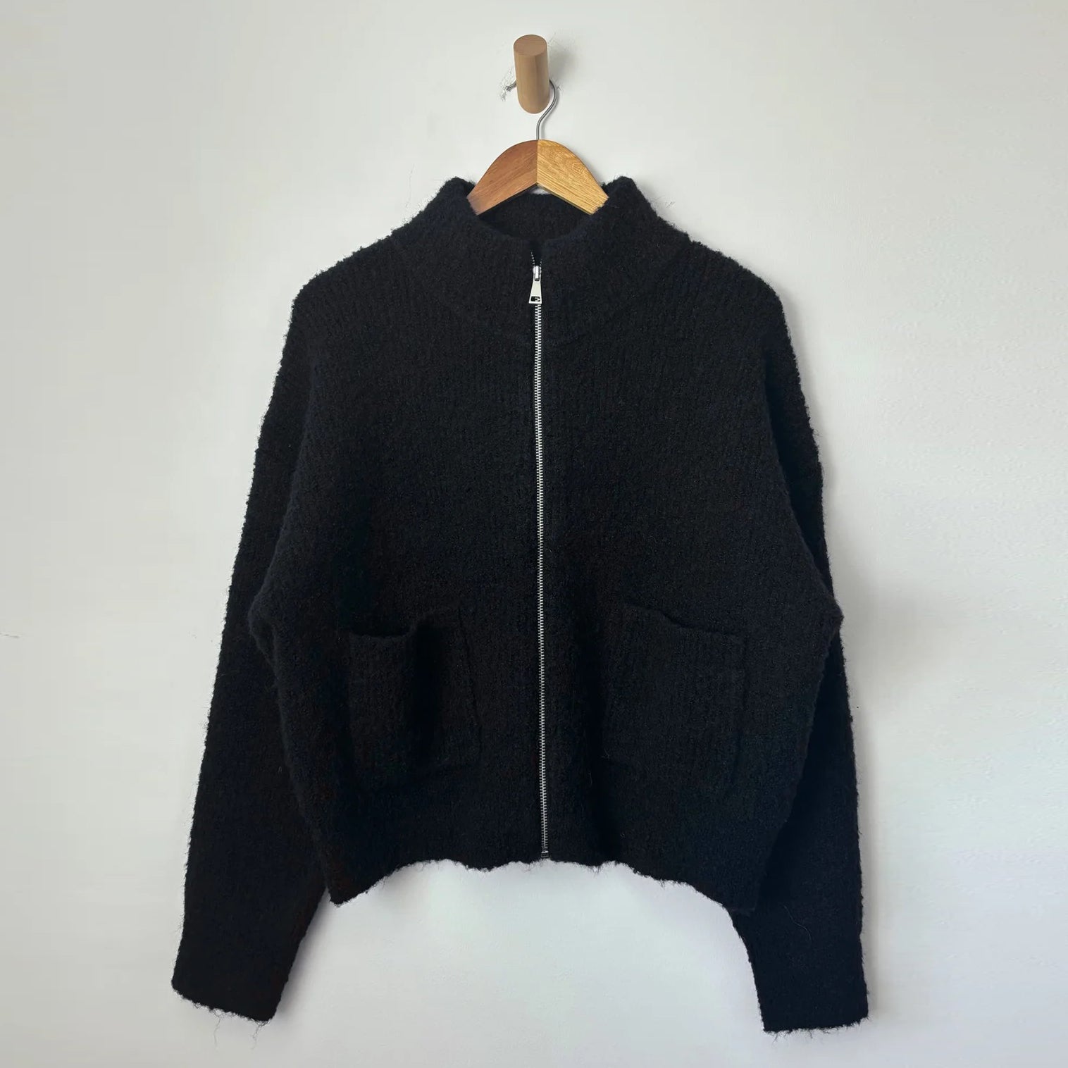 Louie Zipper Cardigan