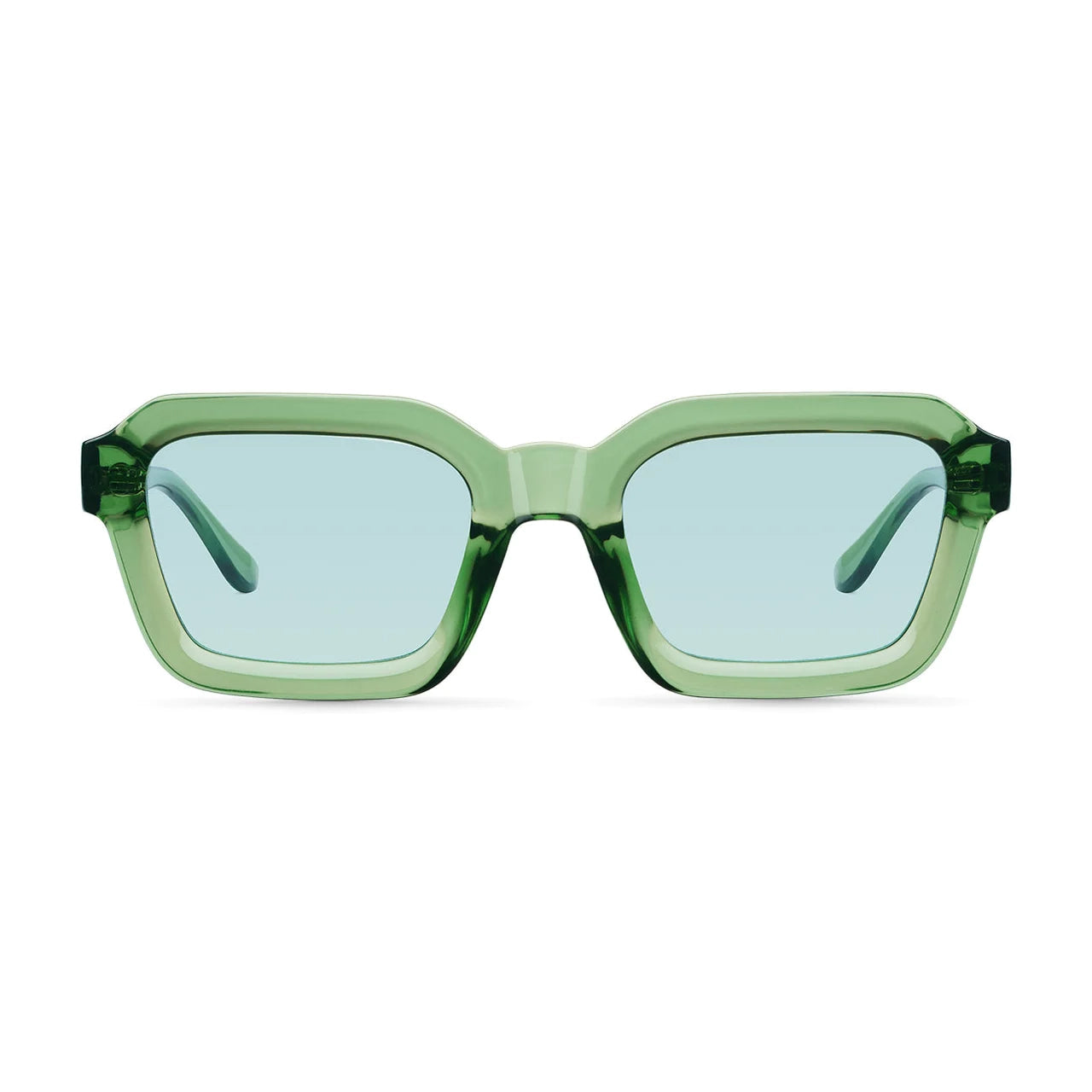 Nayah Two-Tone Square Sunglasses
